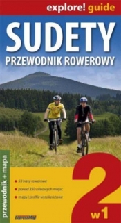 Sudety - przewodnik rowerowy [wersja z mapą laminowaną] - <br />
